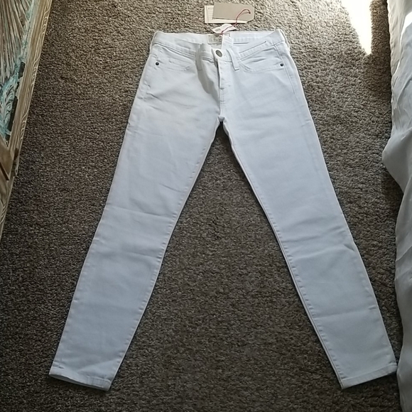 Current Elliott Original Ankle Stiletto Sugar Jeans - Picture 13 of 15